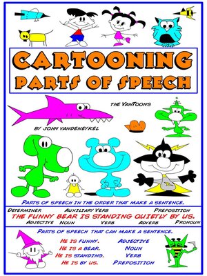 cover image of Cartooning Parts of Speech